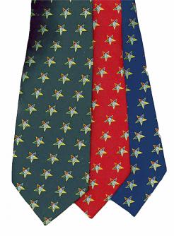 OES Eastern Star Neckties