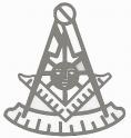 Masonic Past Master Tail Light Decals