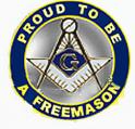 Proud to be a Freemason Lapel Pin