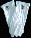 Shriner Embroidered Gloves