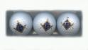 Masonic Golf Balls - 3 Pack