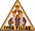 Job's Daughters Auto Emblem - Masonic