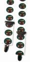 Shriner Suspenders on White