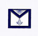 Masonic Lodge Member Apron Lapel Pin