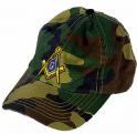 Masonic Camo Baseball Hat + 23 Logos for Most orders