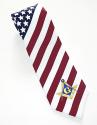 Masonic Necktie with Logo on Flag