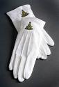 Past Master Embroidered Gloves