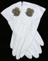 Scottish Rite Embroidered Gloves