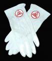 Triple Tau - Royal Arch Embroidered Gloves
