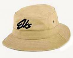 Elks Bucket Hat on Tan