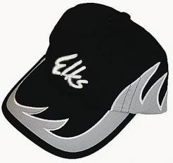 Elks Hat with Silver Waves -  BPOE