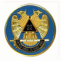 Scottish Rite Auto Emblem