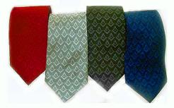 Masonic Tie - Silk in 4 Tone on Tone Colors