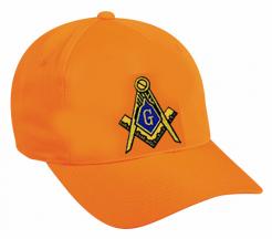 Masonic Hat on Orange for Most Orders
