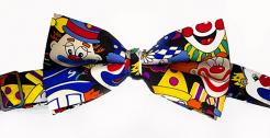 Shriner Clown Bow Tie with Adjustable Band