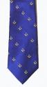 Masonic Club Tie - Royal Blue with Gold