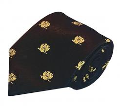 Scottish Rite Club Tie in Black