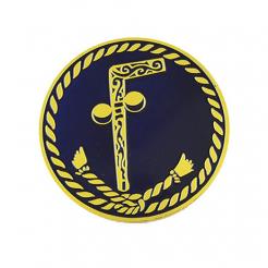 Two Ball Cane Auto Emblem