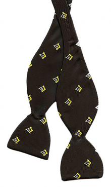 Masonic Self Tie Bow Tie
