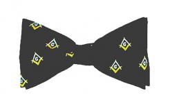 Masonic Bow Tie - Clip On