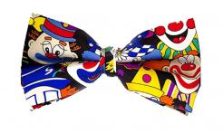 Shriner Clown Clip on Bow Tie