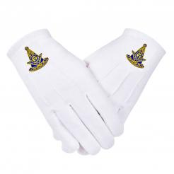 Past Master Gloves - Masonic
