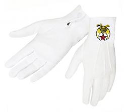 Shriner Gloves with Snap Wrist