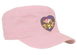 Elks Patrol Hat in Pink - 6 Embroidered Logos