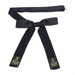Masonic Colonel String Bow with Adjustable Band