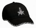 Masonic Hat with Checkered Pavement Hat
