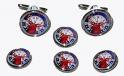 Elks BPOE Cuff Links & Shirt Studs Set