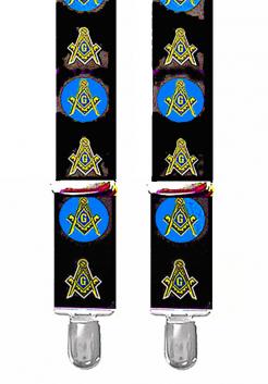 Masonic & Shriner Suspenders and Solid Colors